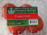 Hamakua Springs tomatoes grown in Hilo, Hawaii